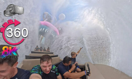 360º Bahamut Rage Water Ride at Yas Waterworld Abu Dhabi