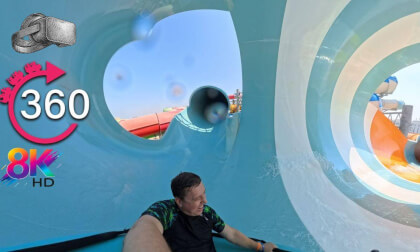 360º Mataha Madness Water Slide at Yas Waterworld Abu Dhabi