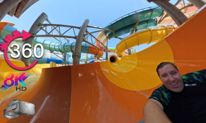 360º Al Daloob Water Slide at Yas Waterworld Abu Dhabi