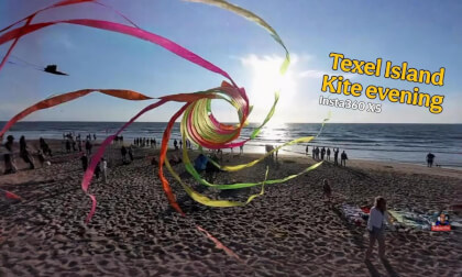 Texel Island Kite Evening 360° VR | De Koog 17 Sunset Beach