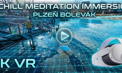 Winter magic - Bolevak lake VR experiance 8K -  Death stranding vibes