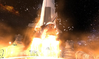 To the Moon and beyond.