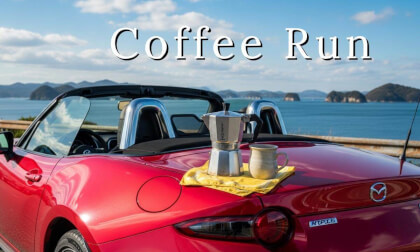 Morning Coffee Drive in Japan’s Mazda MX-5