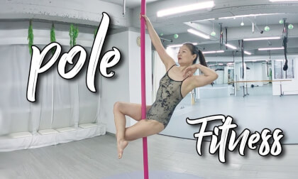 It's not just dance—it's the blooming of strength--pole gymnastics