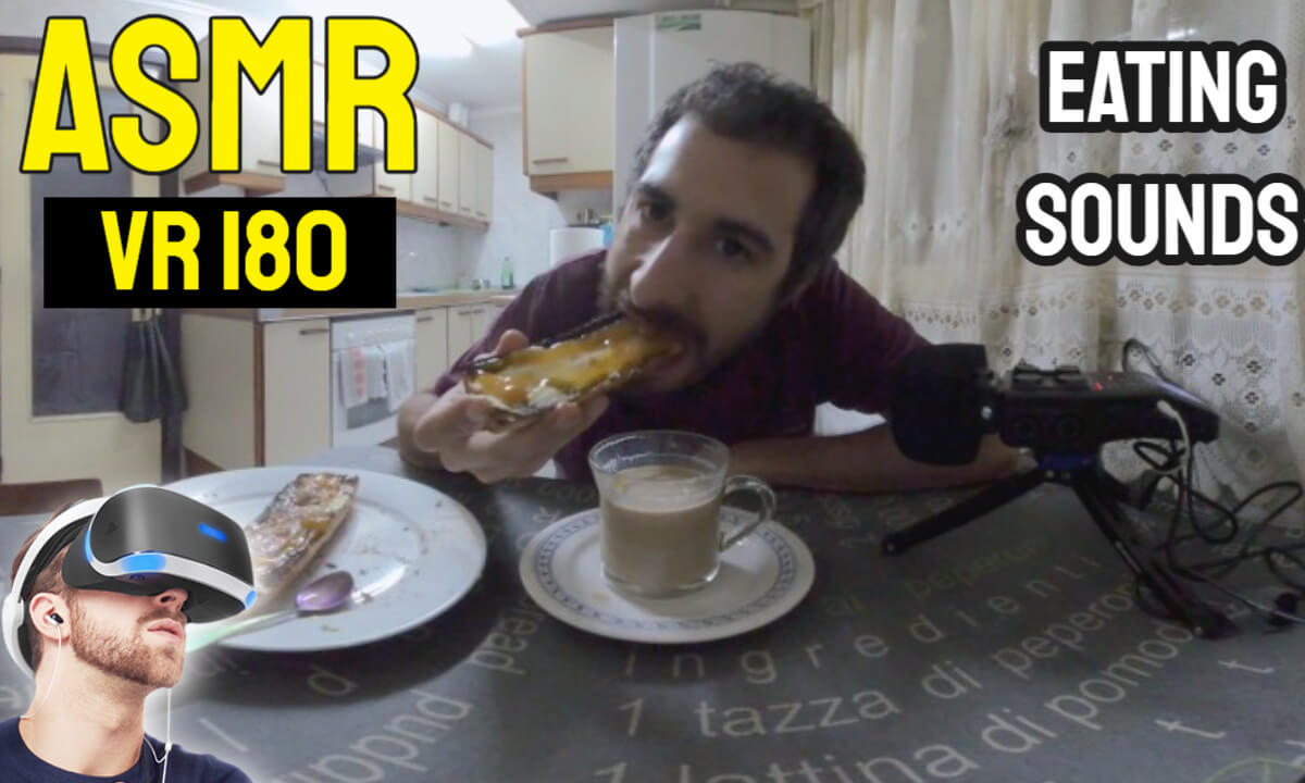 ASMR VR180 Español | Comiendo TOSTADAS