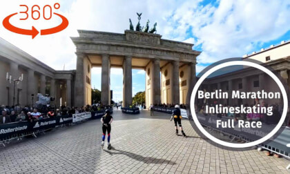 Berlin Marathon Inlineskating - Full Race Captured in #360 VR