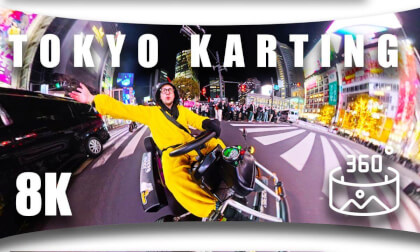 REAL LIFE MARIO KART in Tokyo! (360 VR Experience)
