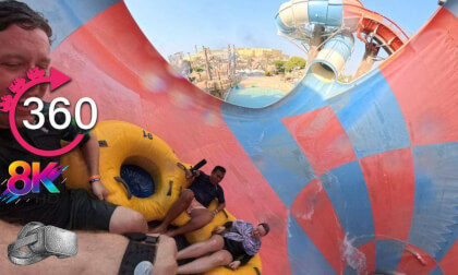 360º Dawwama Raft Ride at Yas Waterworld