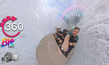 360º Bahamut Rage Water Ride at Yas Waterworld Abu Dhabi