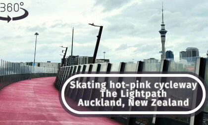 360 VR Inline Skating in New Zealand