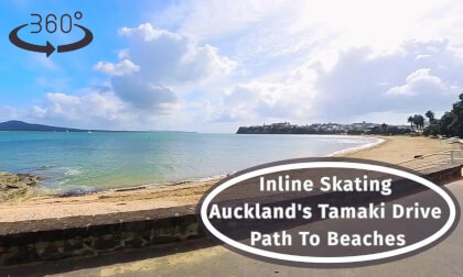360 VR Inline Skating in New Zealand