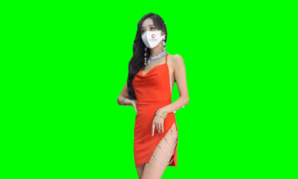 [MR KPOP] Kim Gaon: 2021 Seoul Mobility Show Racing Model FanCam | Passthrough 8K 3D | (김가온)