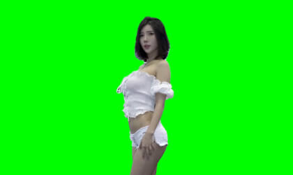 [MR KPOP] Song Jua: 2018 Auto Week Racing Model FanCam | Passthrough 8K 3D | (송주아)