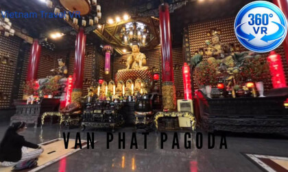 Van Phat Pagoda 360° VR Tour – Peaceful Temple in Cholon, Saigon