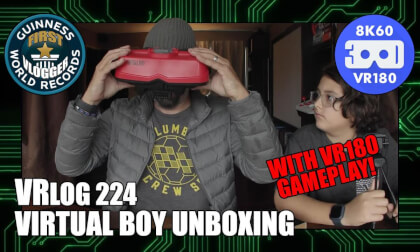 Virtual Boy Unboxing! (with VR180 Gameplay!)