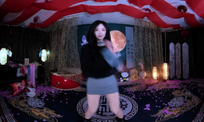 狸妖妖liyaoyao 20260110 Party Train 3D VR 180 8K