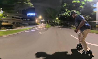 Aguacatala downhill backwards with PatinandoConFlow