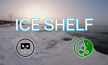 Ice Shelf | VR180 Winter Sunrise Experience
