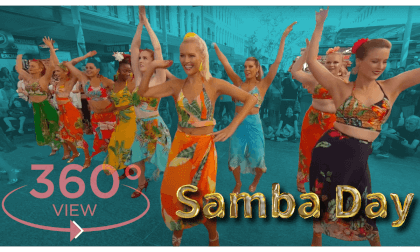 Samba Day Brisbane Australia - 360 8k Footage VR Video Samba Day Brisbane Australia - 360 8k Footage VR