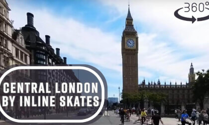 Pioneering The Path Through Central London On Inline Skates - #360° View