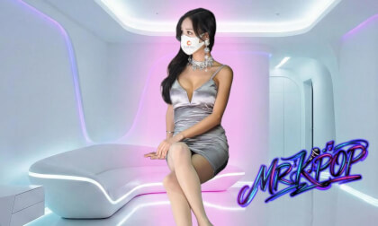 [MR MODEL] Racing Model Kim Ga On SILVER DRESS Fancam | Passthrough 8K 3D |  (김가온)