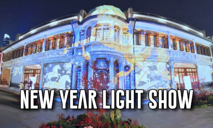 (VR180) Zhangyuan New Year Light Show