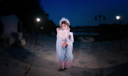 A Hanfu Portrait After Sunset | 8k beauty girl