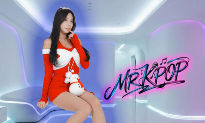 [MR MODEL] Habin #2 Christmas Mood Winter Look | Passthrough 8K 3D | (하빈)