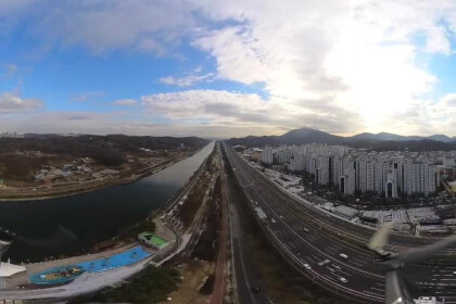 KOREA - Shot on Insta360 X3 — Gyeongin Ara Waterway, Incheon