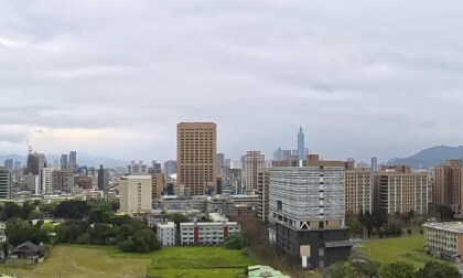 Taipei City drone recording