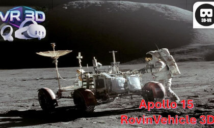3D Apollo 15 in 60fps Rover Traverse To Station Immersive Space