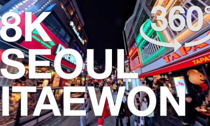 Itaewon Street, Seoul 360° Tour