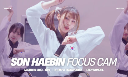 [8K VR] Eye Contact with SON HAEBIN | 404 - KiiiKiii (Cover) | TAEKWONCRE