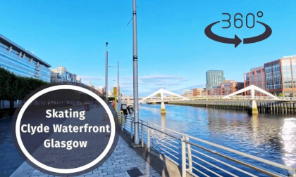 #360 Skating Adventure At Glasgow Clyde Riverfront
