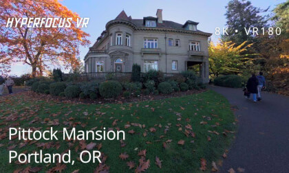 Autumn Walk at Pittock Mansion: Portland, Oregon | 8K 60FPS VR180