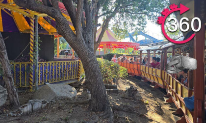 VR 360º Riverside Express Train Ride at Castle Park - Riverside, CA
