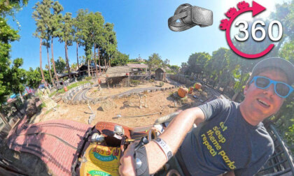 VR 360º Haunted Highway Antique Car Ride at Castle Park - Riverside, CA