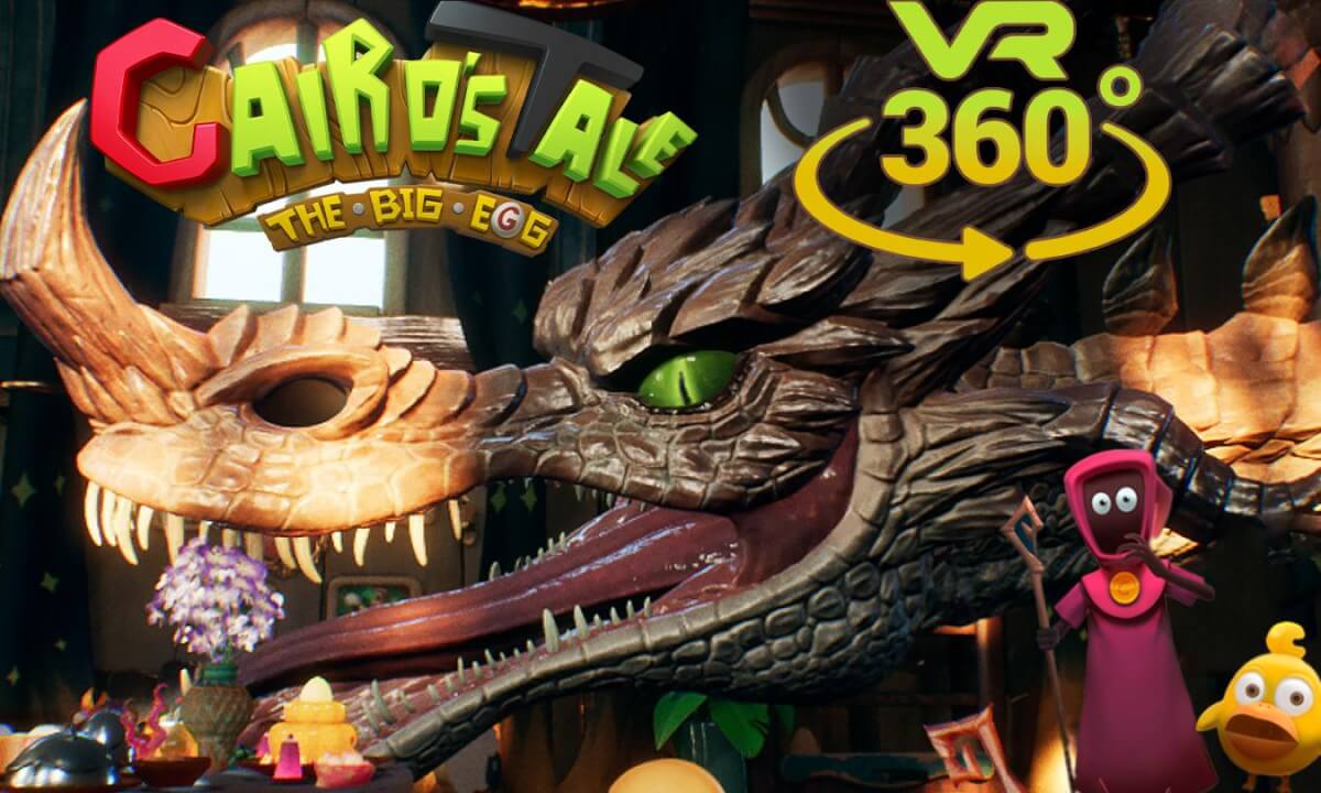 HELP CAIRO! 🐰 Cairo's Tale: The Big Egg 🥚 360° Adventure