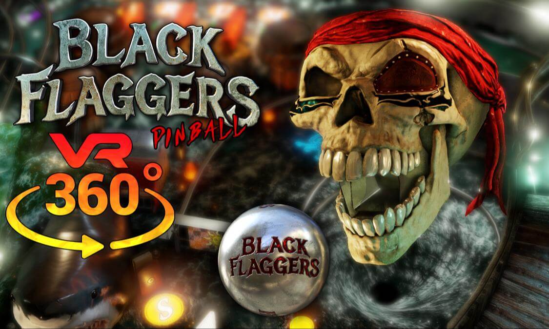 INSIDE THE PIRATE SHIP! 🏴☠️ Black Flaggers Pinball | 360° Experience