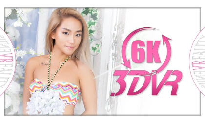 [ VR180 - 6K ] VR Model - Steph 04