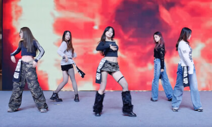 K-pop roadshow-burning up