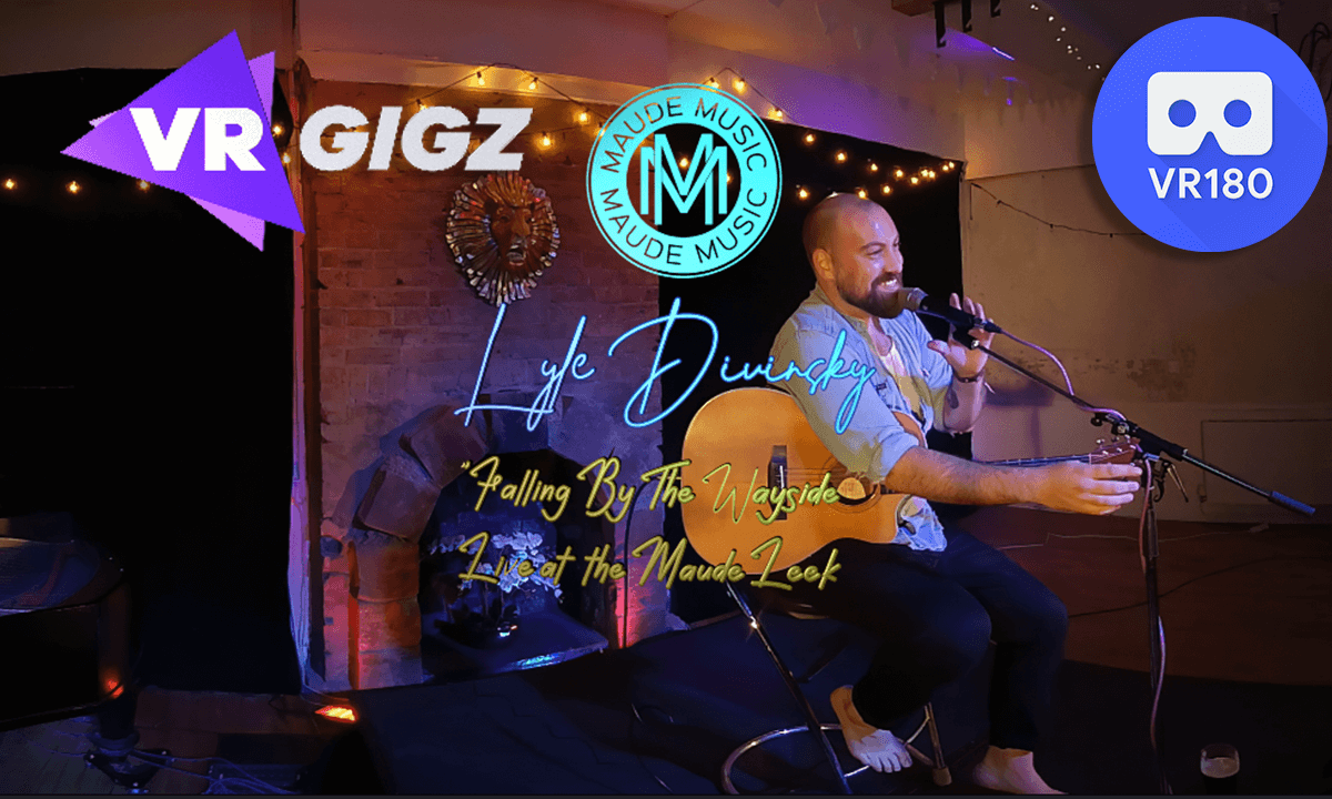 LYLE DIVINSKY "FALLING BY THE WAYSIDE" Live at The Maude 3D VR180 Meta Quest Apple Vision Pro
