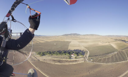 Tandem Paramotor Flight in 360° | Pinoso to El Paredón, Spain