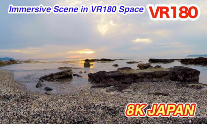 VR180 3D – Relaxing Ocean Waves at Okinoshima (Binaural Audio)