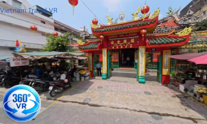 Quan Am (Guan Yin) Pagoda 360° VR Tour – Historic Temple in Cholon, Saigon