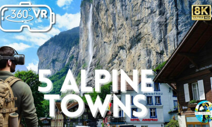 5 Breathtaking Alpine Towns in 360° VR | Switzerland, Austria & Italy