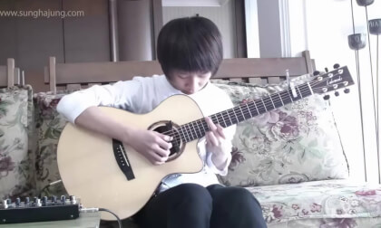 Sungha Jung - (Yiruma) Kiss The Rain
