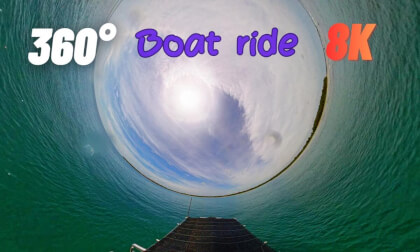 Virtual Boat Ride : Cinematic Boat Safari (360 8K)