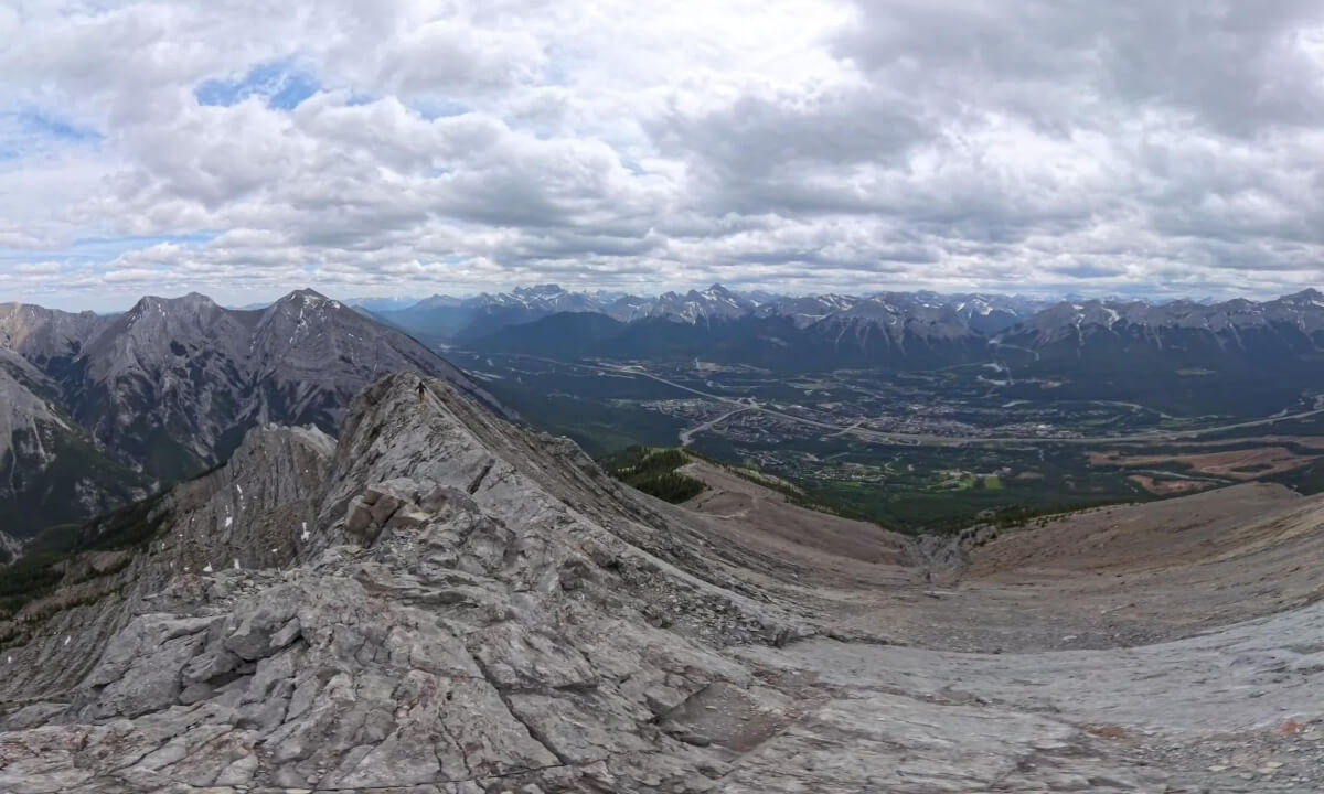 Mount Lady Macdonald hiking | 20250606 | Virtual Travel | 4K 360°