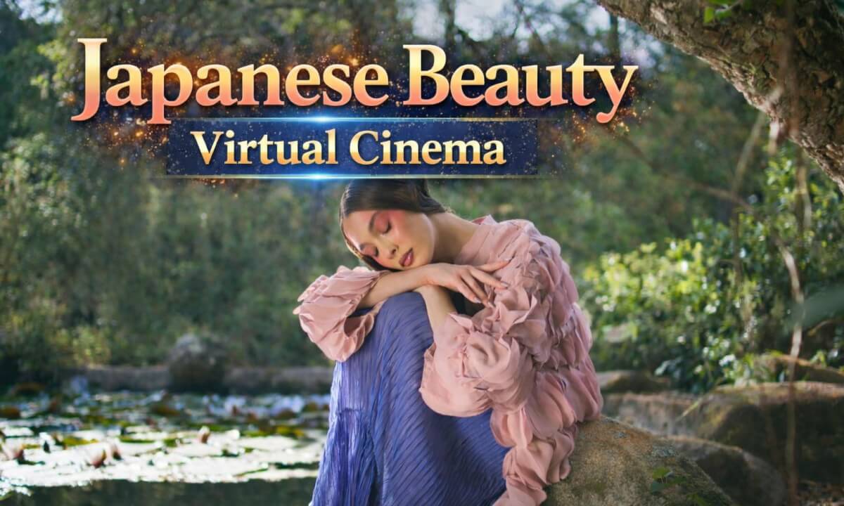 Virtual Cinema ✨ Beautiful Japanese Girl